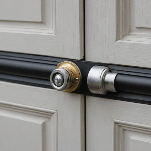 Door with bulb seal weatherstripping