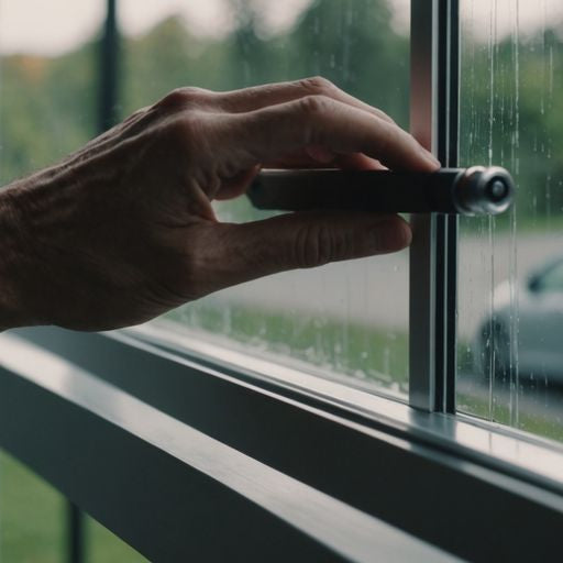 Repairing sliding glass door track with tools