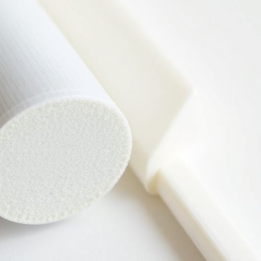 Close-up of a flexible backer rod in sealing application.