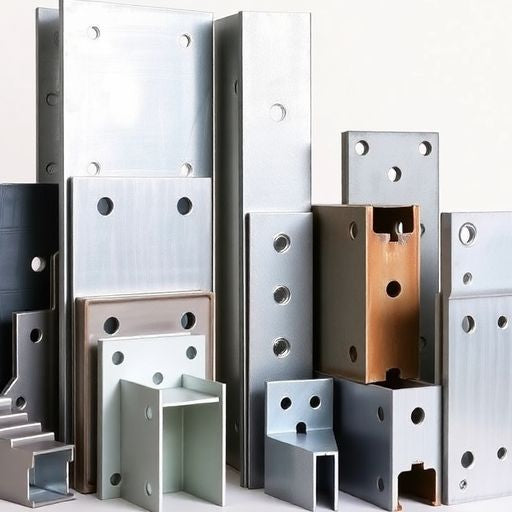 Various metal corner braces for project stability.