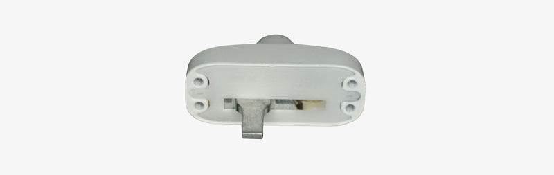 WRS Caldwell Euro Custodial Maintenance Handle with Post Drive - White