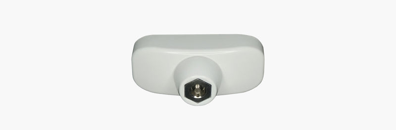 WRS Caldwell Euro Custodial Maintenance Handle with Post Drive - White