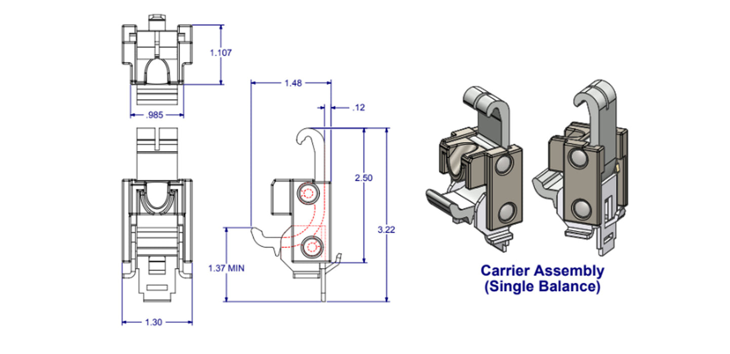 WRS Caldwell ECO Single Carrier Unit