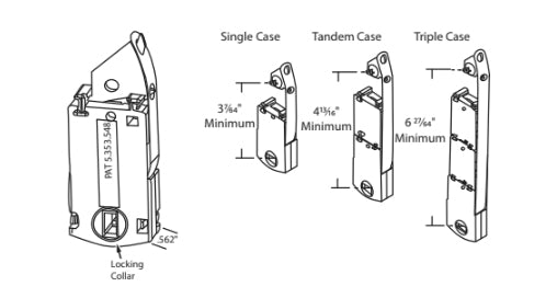 WRS Caldwell Series 31 Constant Force Roller-Tilt Balances - 4 to 20.99 lbs