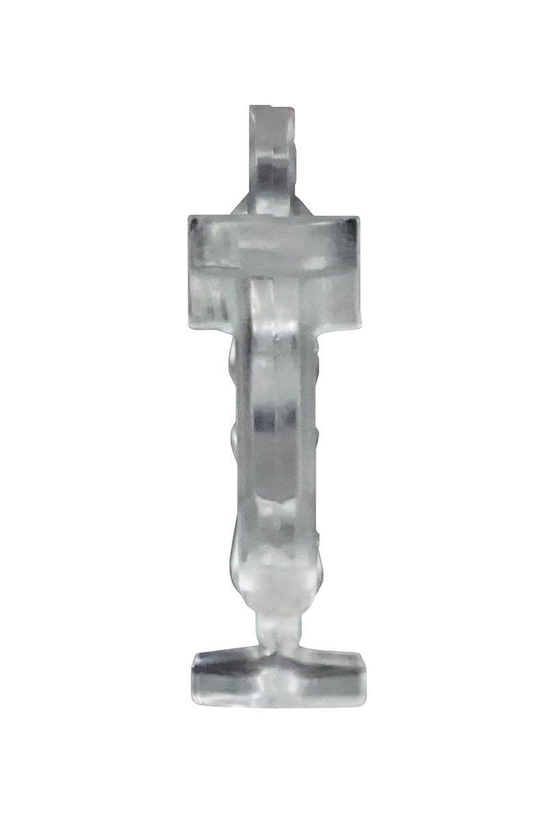 WRS 1-5/16" Series 31 & 32 Replacement Mounting Bracket for Constant Force Balances  -  Clear Plastic