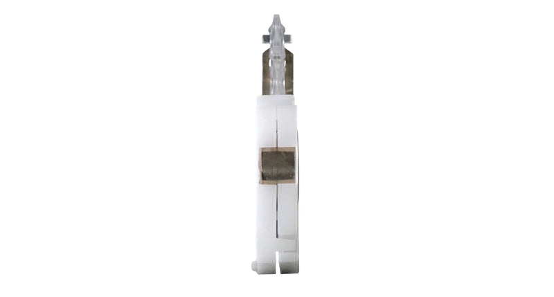 WRS Caldwell Series 32 Left or Right Hand .562" Roller Tilt Single Spring Constant Force Balance Assembly with Blue Cam - 8 lbs