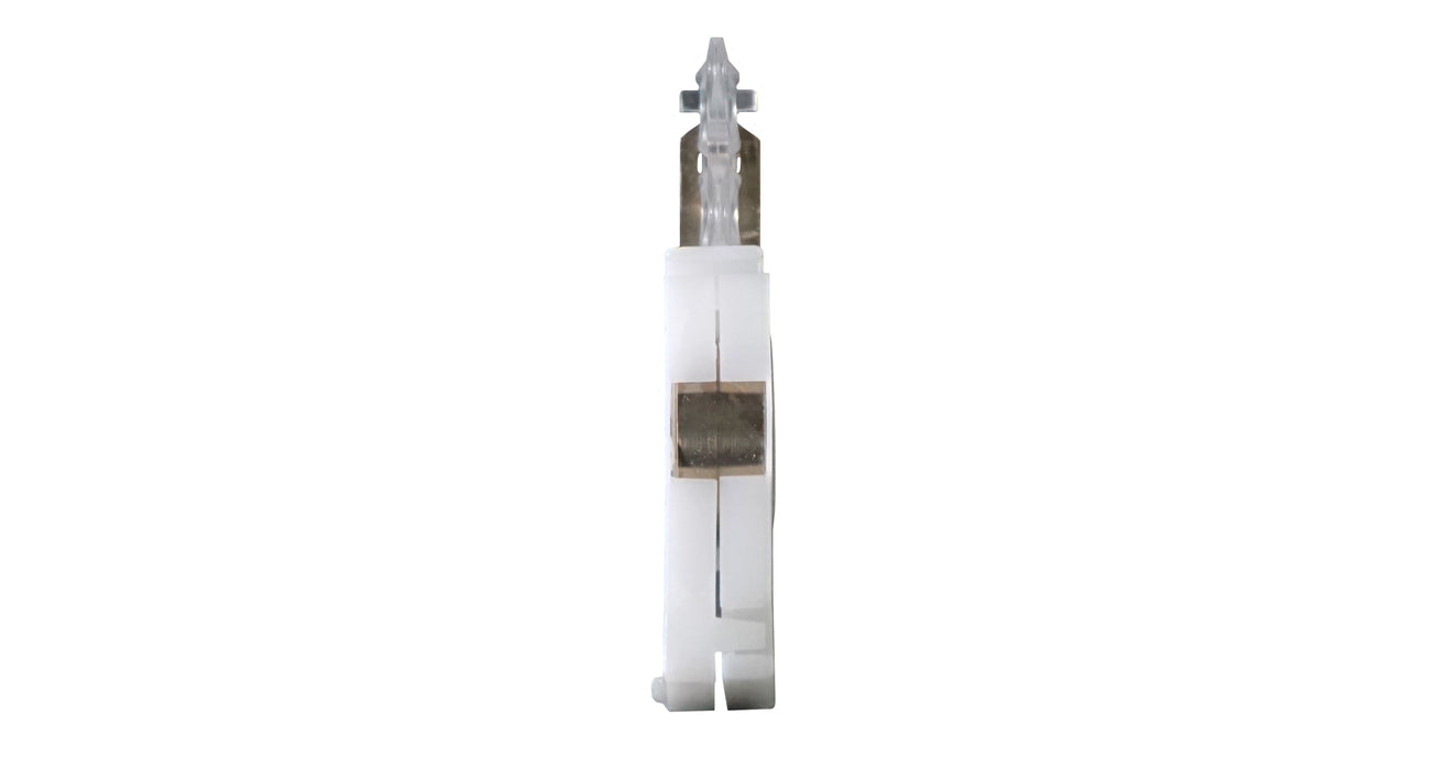 WRS Caldwell Series 32 Left or Right Hand .562" Roller Tilt Single Spring Constant Force Balance Assembly with Blue Cam - 8 lbs