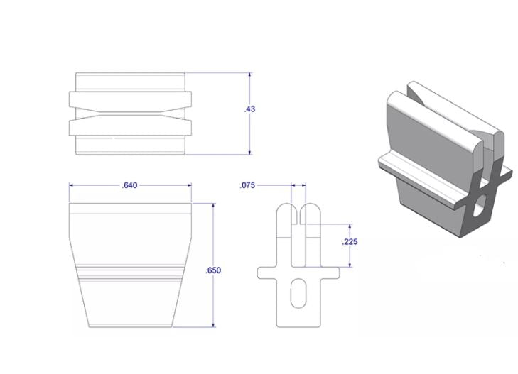 WRS Tamper Lock for Side Load/Ultralift Carrier Units