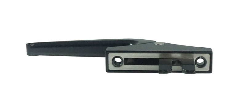 WRS Black 8200 Series Euro Groove Casement Fork Drive Handle  -  4" Handle Length