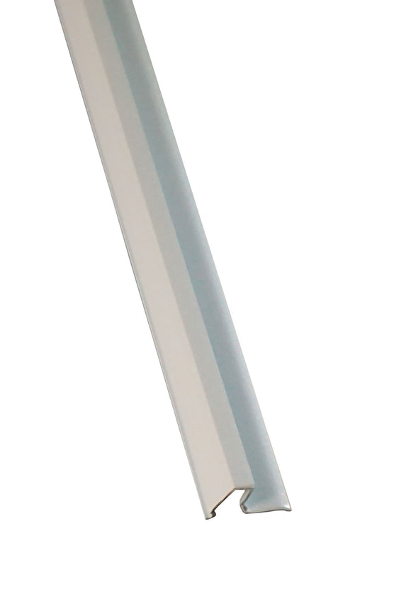 WRS White Rigid Snap-In Glazing Bead - 6 Ft Stick
