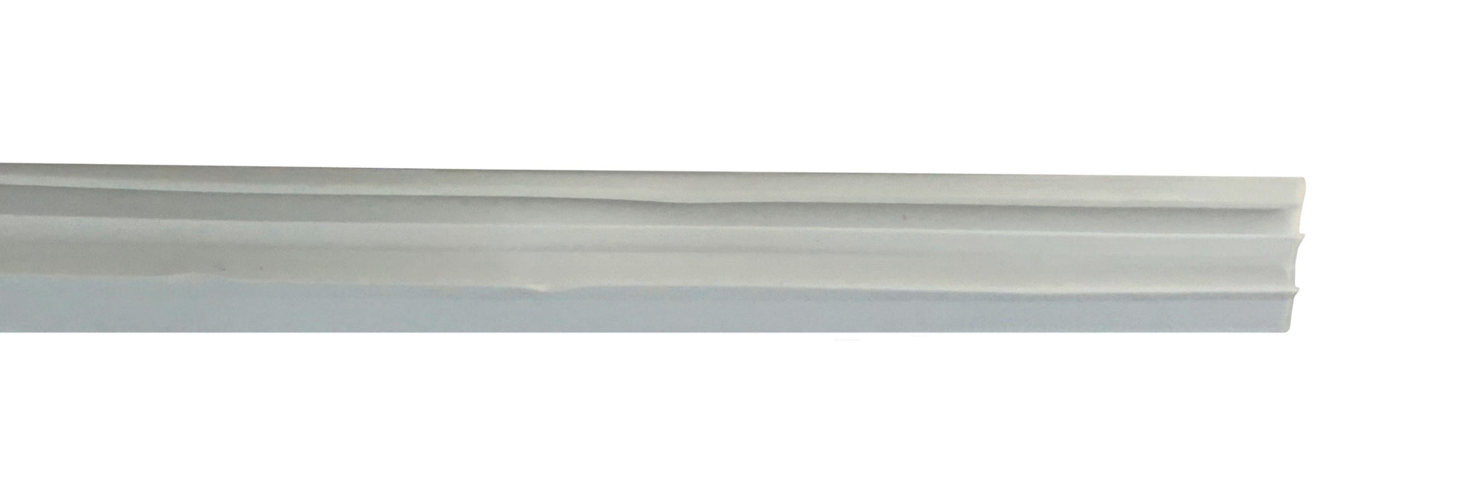 WRS .875" (7/8" Thick) Glass Wrap Around Glazing - 50 Ft Roll, White