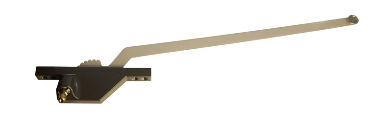 WRS Truth Right or Left Hand Front Mounted Single Arm Casement Operator, 13-1/2" Arm - Chestnut Bronze