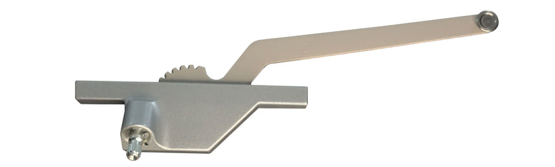 WRS Truth Left or Right Hand Rear Mounted Single Arm Casement Operator, 7-1/2" Arm - Aluminum