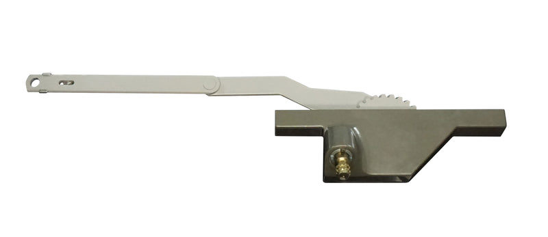 WRS Truth Left or Right Hand Dyad Awning Casement Operator - Clay (No Offset, Clip Under)