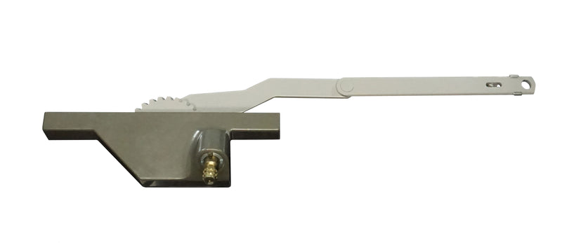 WRS Truth Left or Right Hand Dyad Awning Casement Operator - Clay (No Offset, Clip Under)