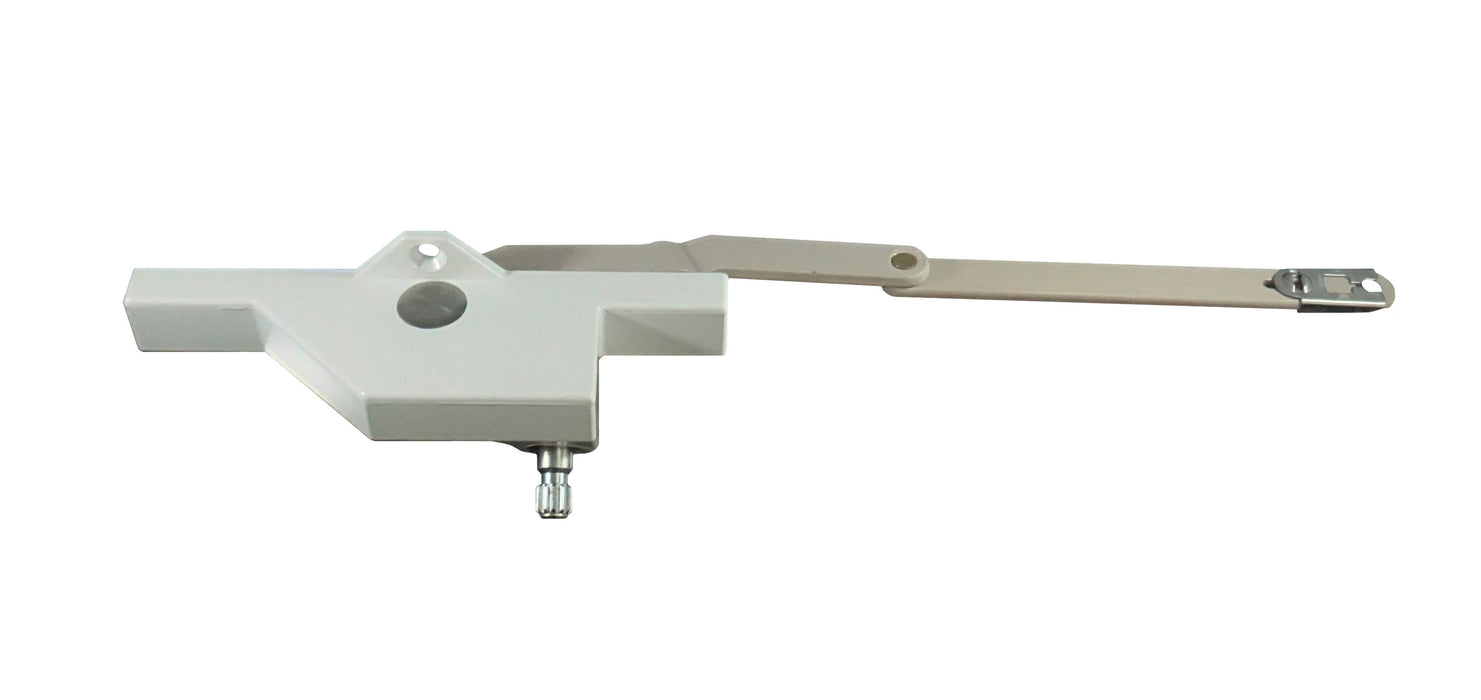 WRS Truth Hardware White Right or Left Hand Dyad Operator with Stability Tab  -  6-17/64" Arm