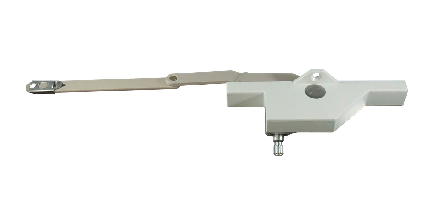 WRS Truth Hardware White Right or Left Hand Dyad Operator with Stability Tab  -  6-17/64" Arm