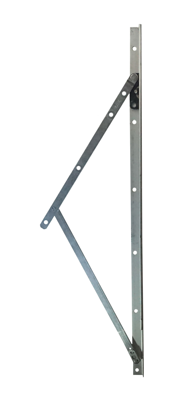 WRS Truth 22" Stainless Steel Concealed Awning Hinge - Left or Right Hand