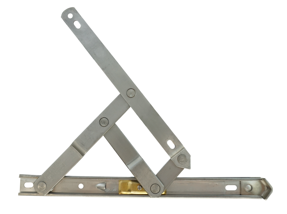 WRS Truth 301 Series Stainless Steel Heavy Duty 4-Bar Hinge with Stop - 20"