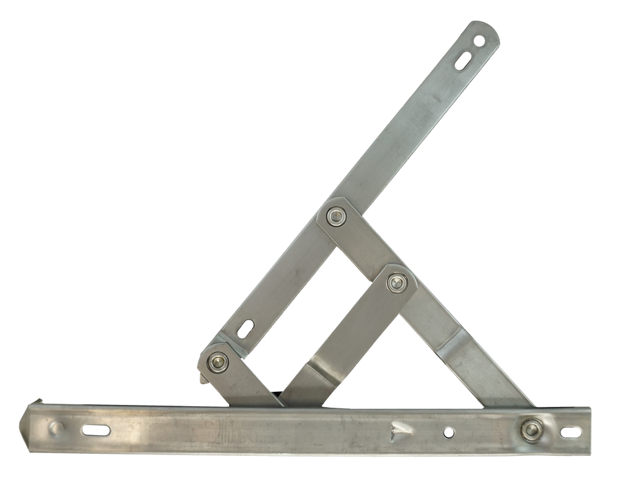 WRS Truth 301 Series Stainless Steel Heavy Duty 4-Bar Hinge with Stop - 20"