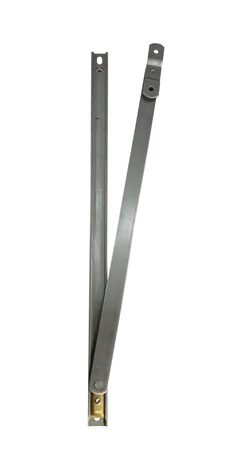 WRS Truth Hardware 14" Standard Duty Stainless Steel Friction Adjuster  -  .235" Bracket