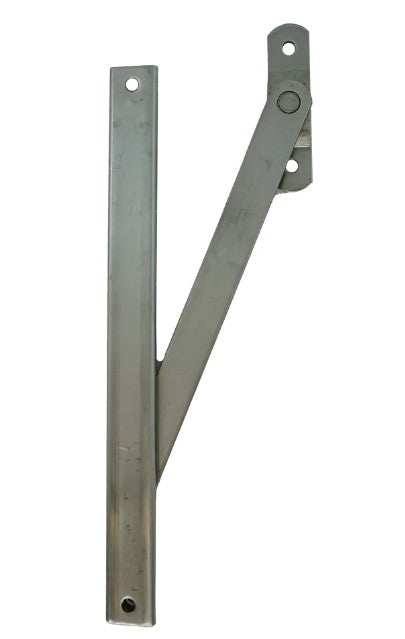 WRS Truth Hardware 8" Standard Duty Friction Adjuster  -  .593" Stack Height, .235" Bracket