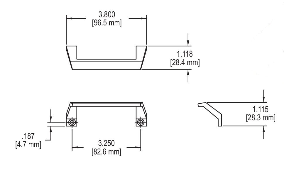 Truth Hardware 3-1/4" Die Cast Sash Lift