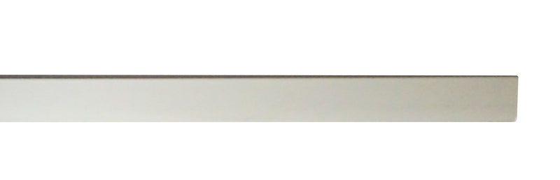 WRS White Vinyl Rigid Glazing Bead - 6 Ft Stick