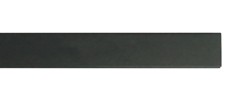 WRS Black Snap-In Rigid Glazing Bead  -  6 Ft Stick
