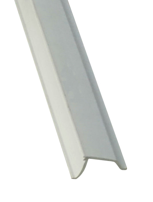 WRS Crossly White Snap-In Rigid Glazing Bead - 6 Ft Stick