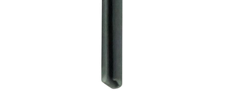WRS Capitol Dark Gray Rigid Glazing Bead  -  6 Ft Stick