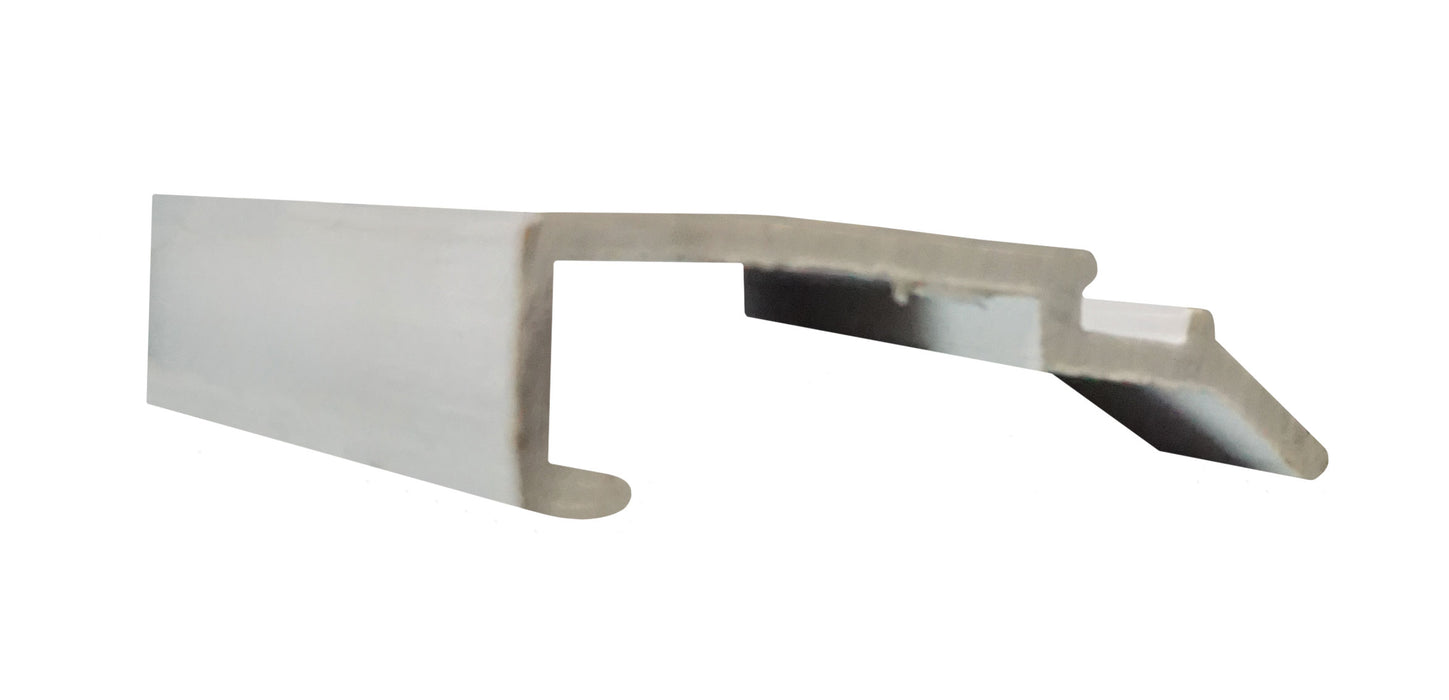 WRS White Snap-In Vinyl Rigid Glazing Bead - 6 Ft Stick