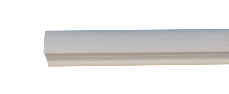 WRS White Rigid Glazing Bead - 6 Ft Stick