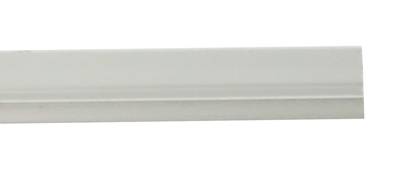 WRS Capitol White Snap-In Vinyl Rigid Glazing Bead - 6 Ft Stick