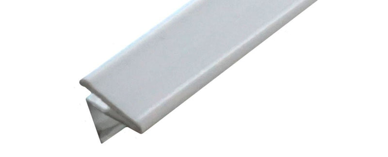 WRS White Snap-In Glazing/Leaf Seal  -  8 Ft Stick