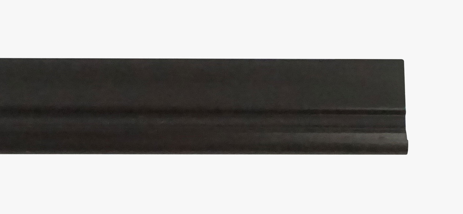 WRS Capitol Brown Snap-In Vinyl Rigid Glazing Bead - 6 Ft Stick