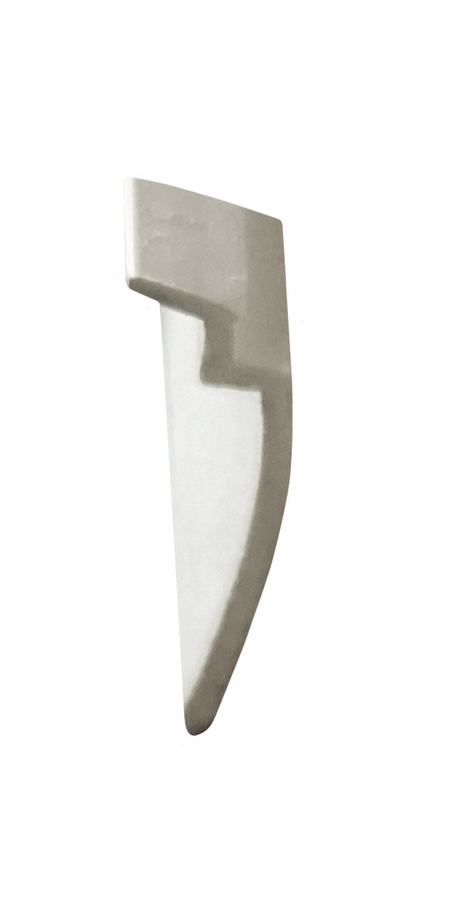 WRS Philips Glazing Bead, White  -  6 Ft Stick