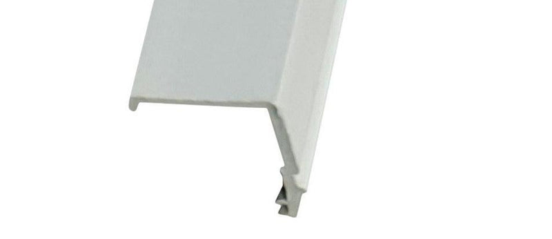WRS Capitol White Rigid Glazing Bead  -  6 Ft Stick
