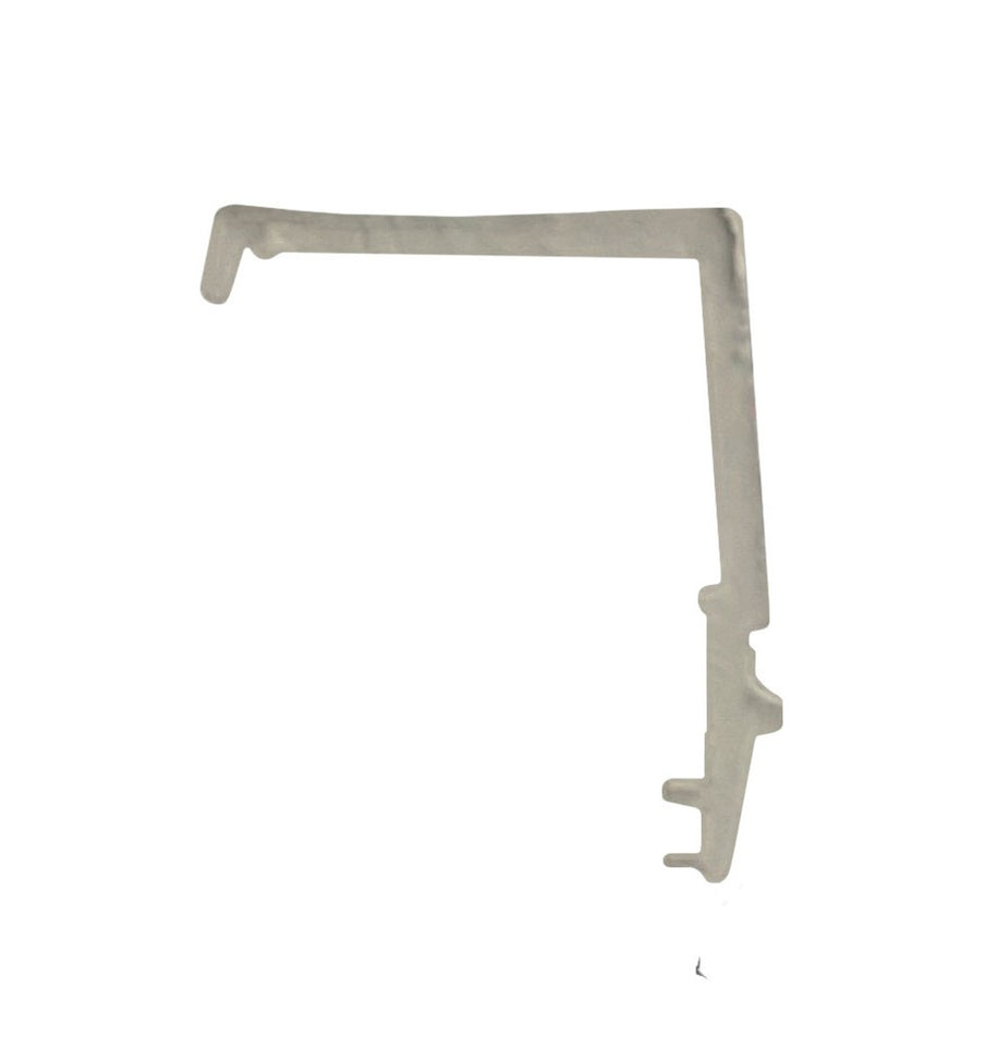 WRS Capitol White Rigid Glazing Bead - 6 Ft Stick — Window Hardware Direct