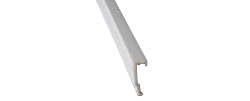 WRS White Snap-In Glazing Bead - 6 Ft Stick