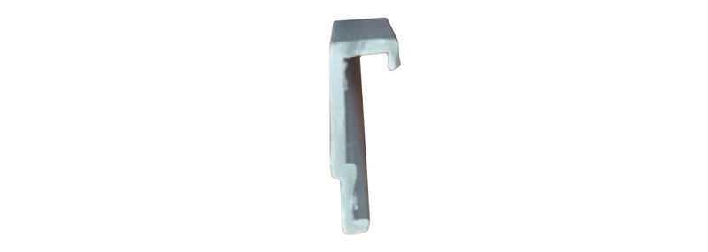 WRS White Snap-In Glazing Bead - 6 Ft Stick