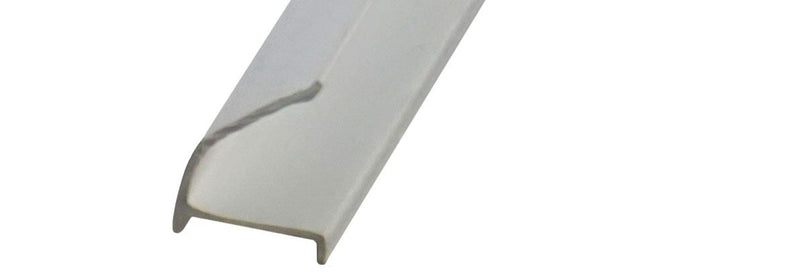 WRS White Snap-In Vinyl Glazing Bead  -  6 Ft Stick