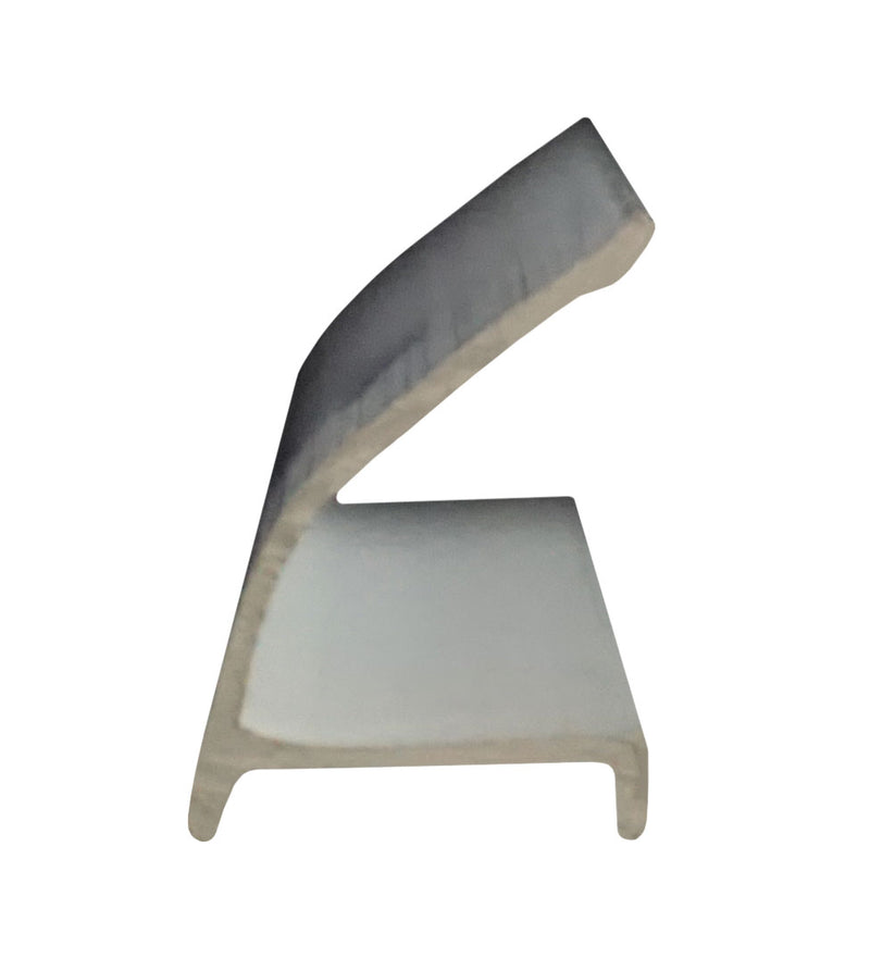 WRS White Snap-In Vinyl Glazing Bead  -  6 Ft Stick