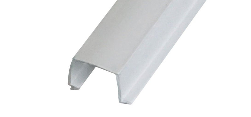 WRS Milestone White Snap-In Glazing  -  6 Ft Stick