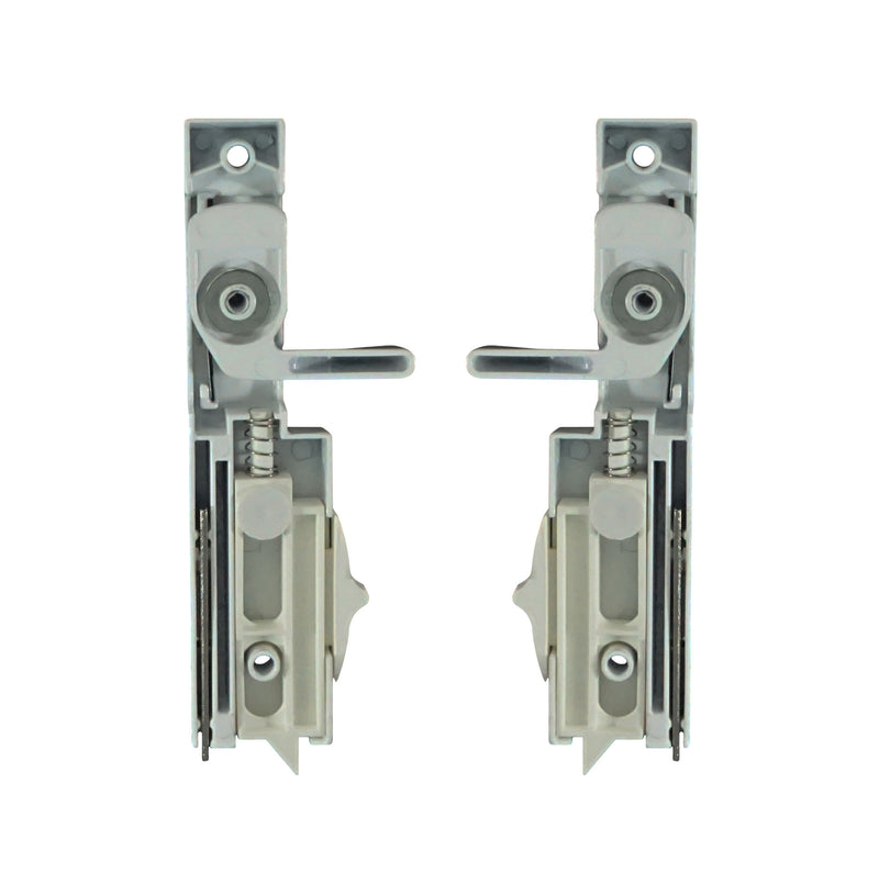 WRS Milestone/Florida Extruders Left & Right Hand Sweep Lock/Tilt Latch Combo Set  -  White