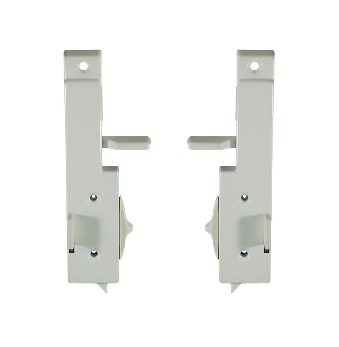 WRS Milestone/Florida Extruders Left & Right Hand Sweep Lock/Tilt Latch Combo Set - White