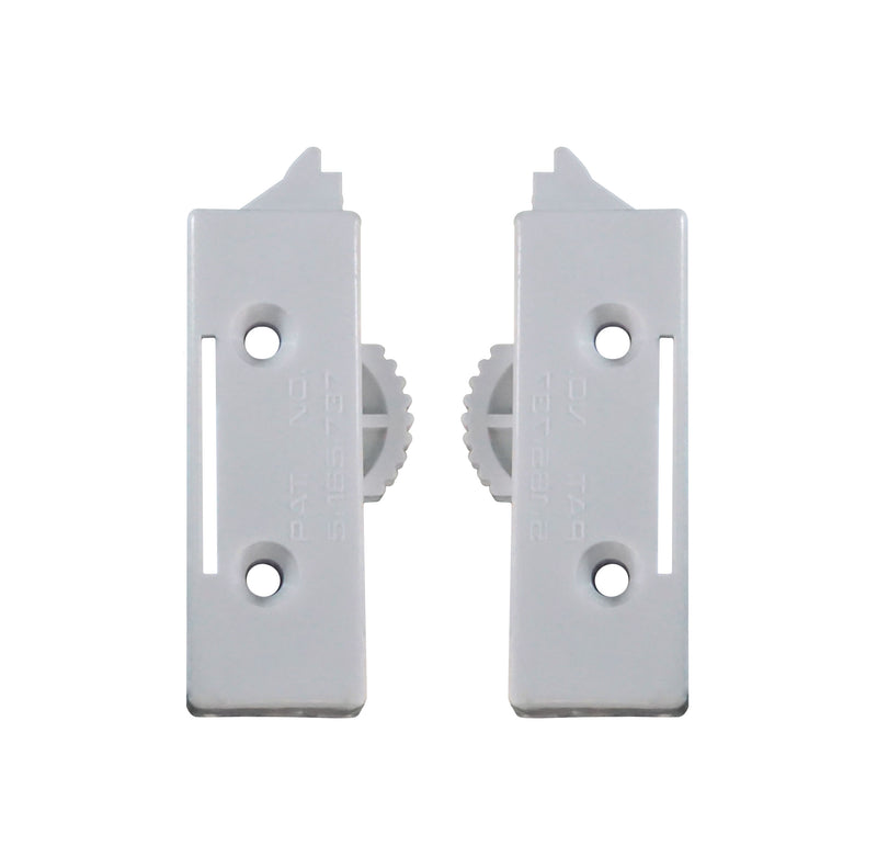 WRS 2-9/16" Left and Right Hand Tilt Latch Set  -  White