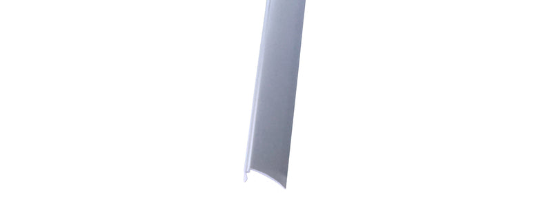 WRS White Snap-In Glazing Bead - 6 Ft Stick