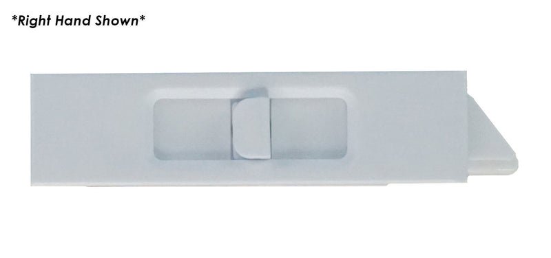 WRS 2-5/8" White Tilt Latch - Left or Right Hand