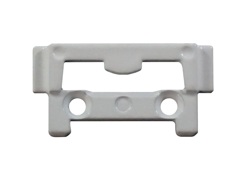 WRS 7/8" Face Mounted Keeper  -  White